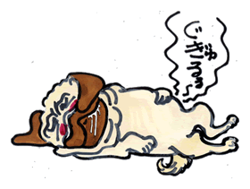テン丸「腹減ったー」.gif