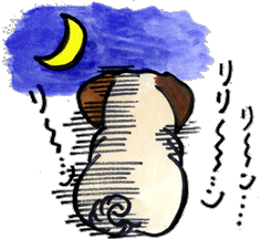 テン丸「物思い」.gif テン丸「物思い」.gif
