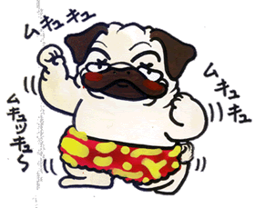 引き締まった体.gif
