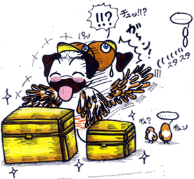 珍説『舌切り雀』.ニーチャンの場合.gif